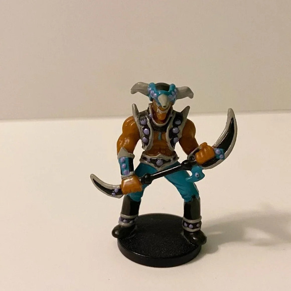 1996 Yugioh Dungeon Dice Monsters Vorse Raider ST 05 Mini Figure 1.75 Inch Tall - Picture 1 of 11